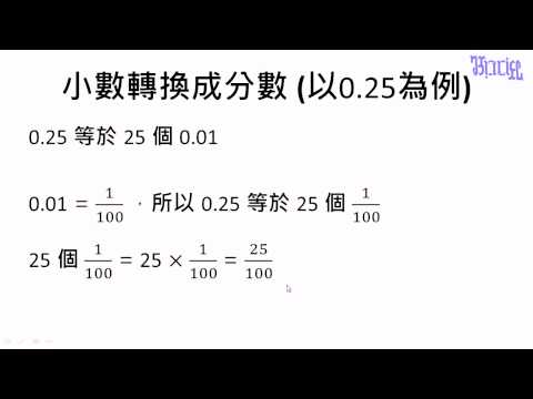 觀念 小數轉換成為分數的方法 數學 均一教育平台 觀念 小數轉換成為分數的方法 數學 均一教育平台