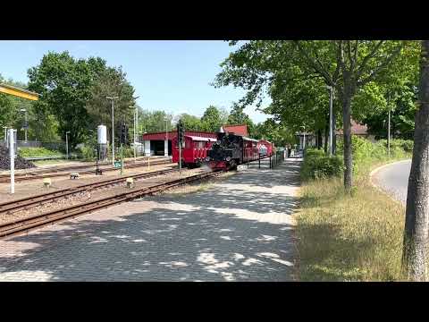 Parkeisenbahn Cottbus wieder mit Dampfbetrieb