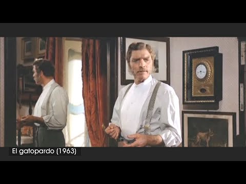 El gatopardo (1963). Conversación en el vestidor, entre el príncipe y su sobrino Alfonso. [0168]