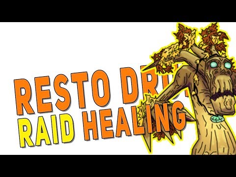 BfA 8.3 RESTO DRUID Raid Healing Commentary | Mythic Maut Healer Guide - WoW Patch 8.3