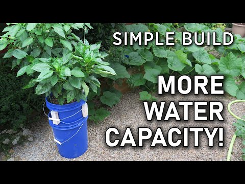How to Build BETTER: Self Watering 5 Gallon Buckets (DIY Wicking Planters)