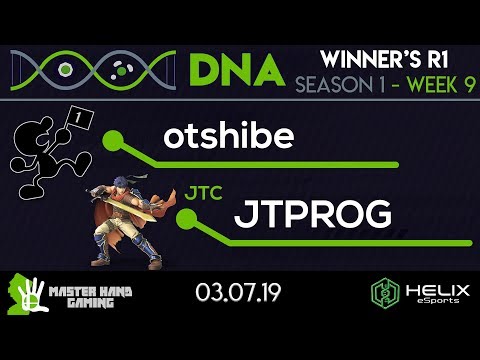 DNA 1.9 - JTC | JTPROG (Ike) vs otshibe (G&W) - Winner's R1