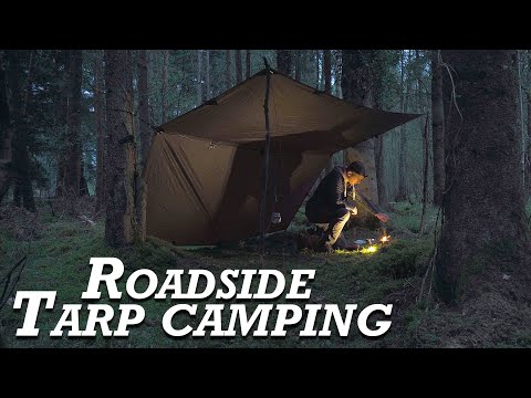 Roadside Stealth Tarp Camp
