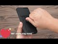 Slide Camera Cover Metal Ring Kickstand Car Magnetic Mount Case Cover For Samsung Galaxy Phones