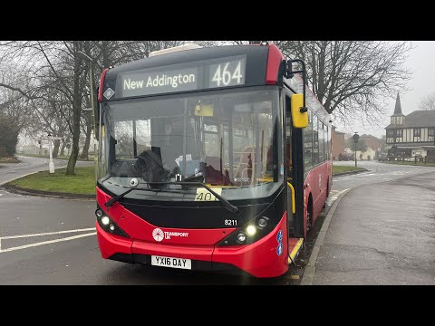 464 TFL Full Bus Journey - New Addington to Tatsfield