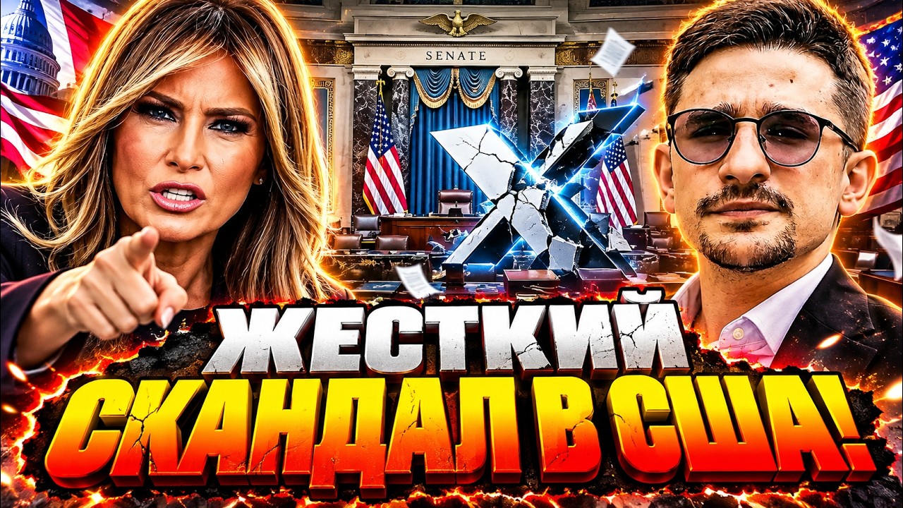 МЕЛАНИЯ ТРАМП СОВЕРШИЛА ПЕРЕВОРОТ! Сенсация из США: Сенат топит Маска, а в Ол?