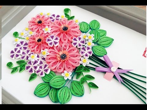 how to make paper quilling flower design 9 tutorial paper quilling flower videos