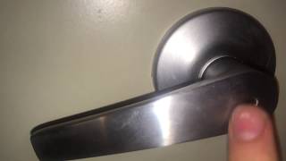 HOW TO: unlock a bathroom door in 30 seconds