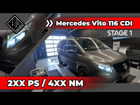 Mercedes Vito 116 CDI | Software Stage 1 | 80-140 km/h | mcchip-dkr