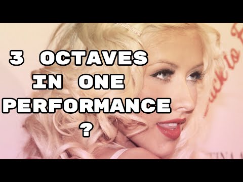 Christina Aguilera's Live Performances With The Biggest Vocal Range!