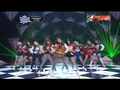 [130103] SNSD - I Got A Boy + Dancing Queen , M! Countdown