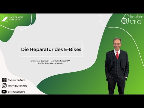 Contract Law BT in Cases - The Repair of the E-Bike
