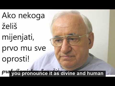 Cursing and blessing - Prof Tomislav Ivančić