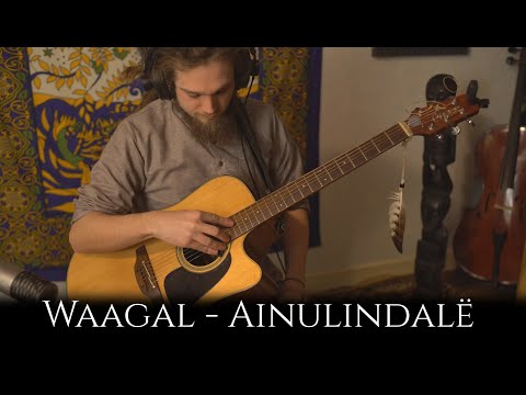Waagal - Ainulindalë || Percussive Fingerstyle Guitar Bass Ebow One Man Band