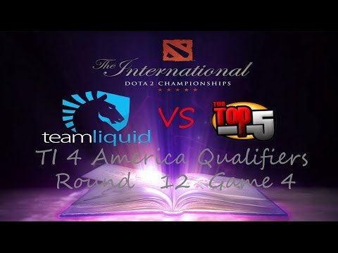 The International 4 - America Qualifiers - Team Liquid vs Top 5