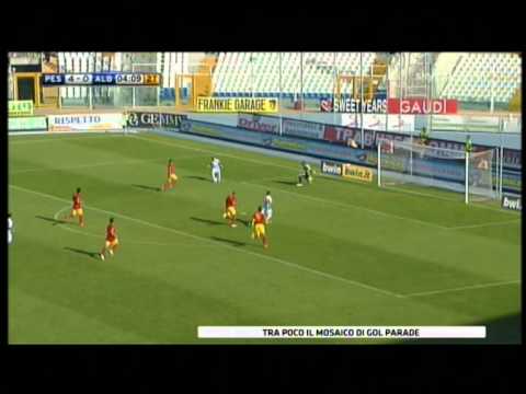 Pescara 5-3 Albinoleffe 1-10-2011 Highlights & Goals HD