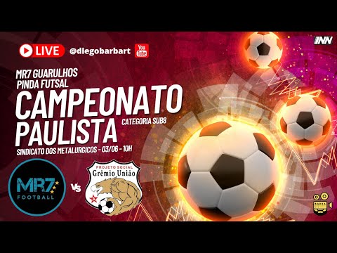 Mr7 Guarulhos vs Pinda Futsal - Campeonato Paulista de Futsal da F.P.F.S - Categoria sub8