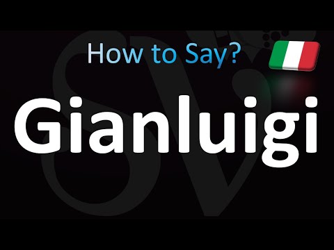 How to Pronounce Gianluigi (Italian!)