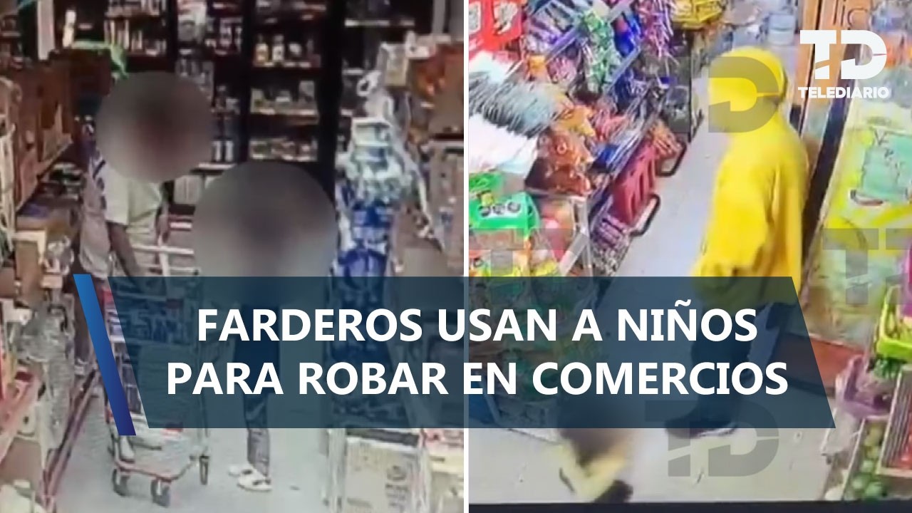 Detectan en Ecatepec casos de presuntos robos a comercios con menores de edad como acompañantes