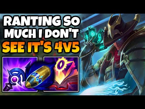 Ranting so hard I don't realize I'm carrying a 4v5 | Twisted Fate