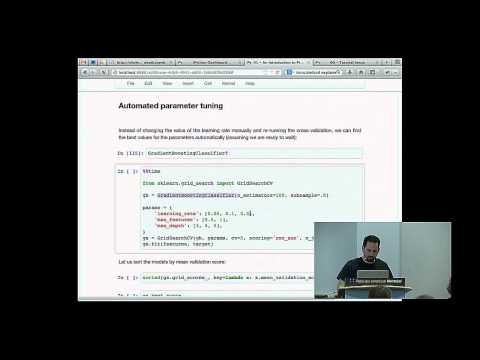 Olivier Grisel, Jake Vanderplas: Diving deeper into Machine Learning with Scikit-learn - PyCon 2014
