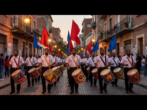 Llamadas at Dusk — Montevideo Candombe Drums