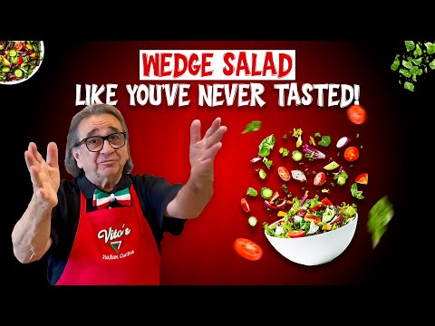 How to Make a Classic Wedge Salad | Easy & Simple | Cheese, Bacon &Tomatoes | Vito’s Italian Cucina