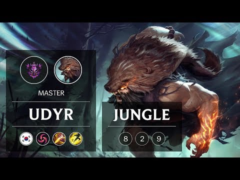 Udyr Jungle vs Elise - KR Master Patch 9.4