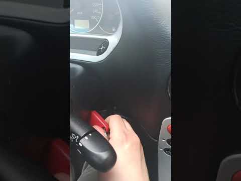 Alfa Romeo 166 low battery voltage for security not release the switch