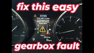 Range Rover Evoque Gearbox fault