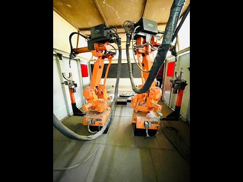 Soldagem robô Robolution 2x ABB IRB 2400L 2006