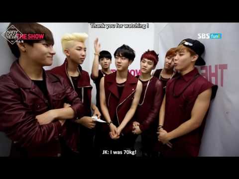 [ENG]140916 THE SHOW Talk - BTS Cut | ABS