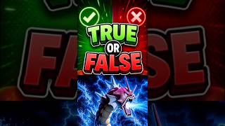 ✨ True or False? The Red Gyarados Was the First Shiny Pokémon 👀