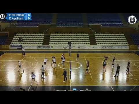 Volei feminin: ”U” NTT Data Cluj-Napoca - FC Argeș