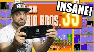 Super Mario Bros 35 For Switch Is ABSOLUTE INSANITY!