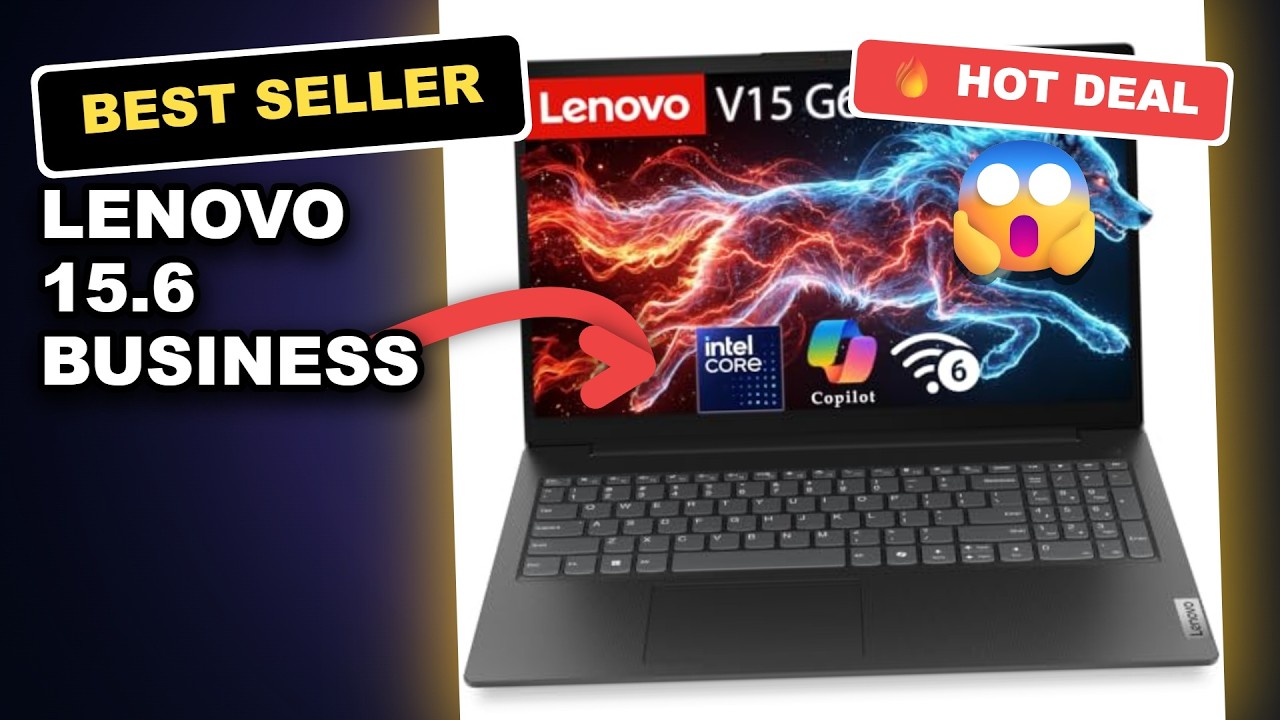 Lenovo 15.6 Business Laptop 2026 Review: Worth It for Daily Office review video