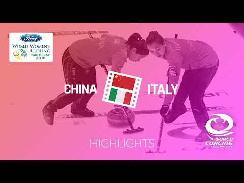 HIGHLIGHTS: China v Italy – Round-robin – Ford World Women’s Curling Championship 2018