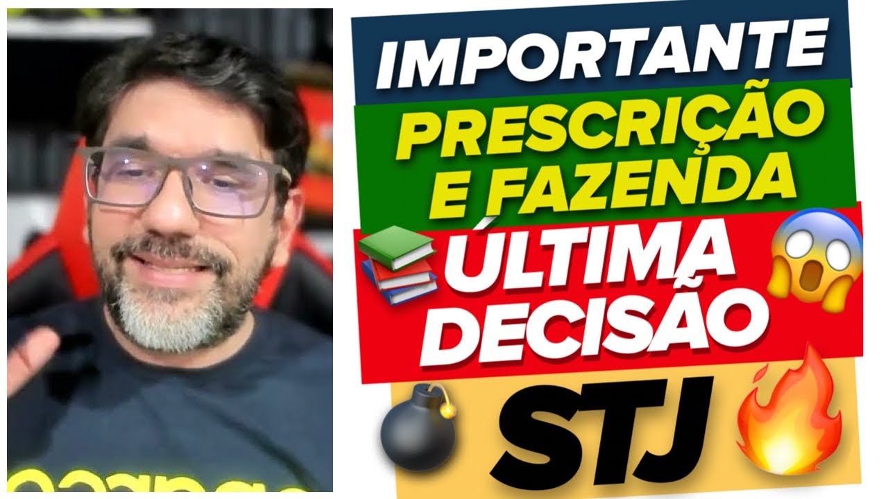 🔴😱 STJ: ÚLTIMA DECISÃO SOBRE PRESCRIÇÃO E FAZENDA PÚBLICA AgInt no REsp 2.100.988 🔴