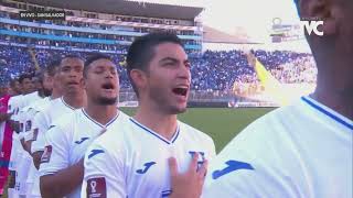 Himnos de El Salvador &amp; Honduras. FIFA World Cup 2022 Qualifiers