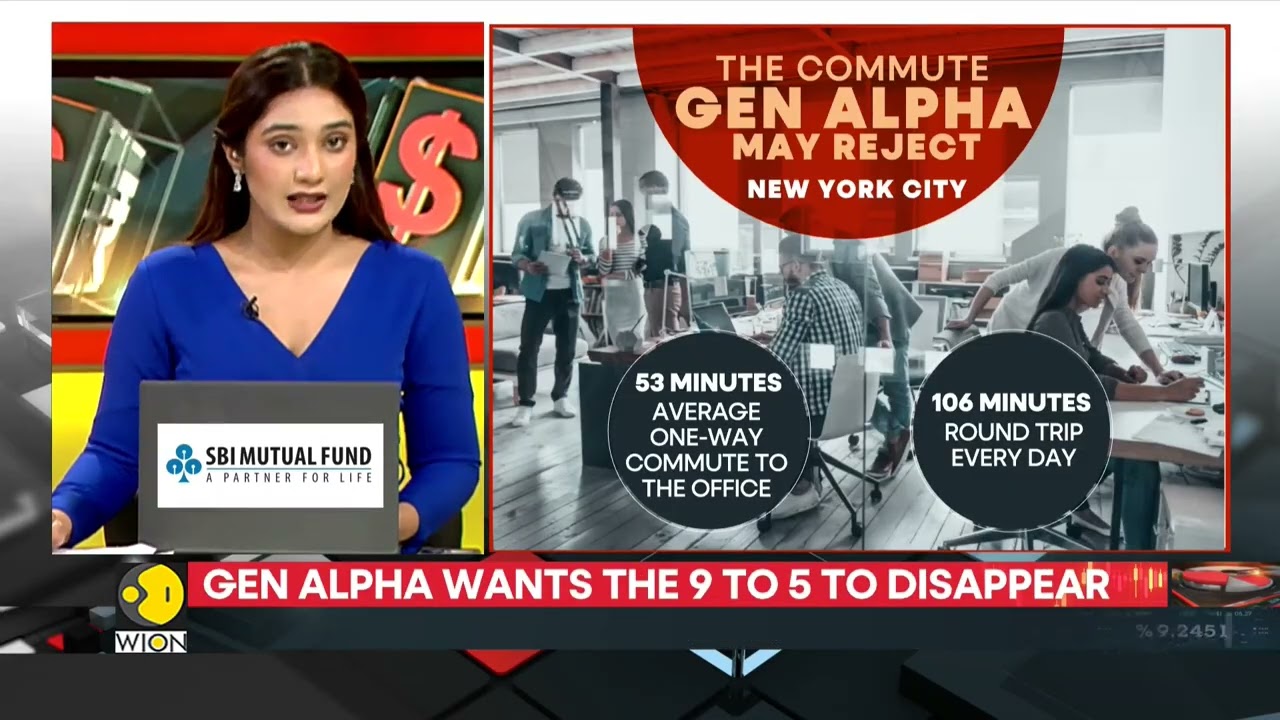 Gen Alpha Wants the '9 to 5' to Disappear | WION World Business Watch