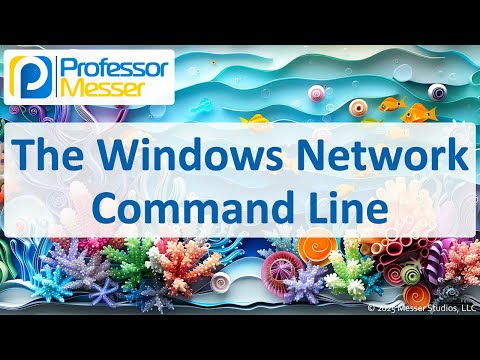The Windows Network Command Line - CompTIA A+ 220-1202 - 1.5