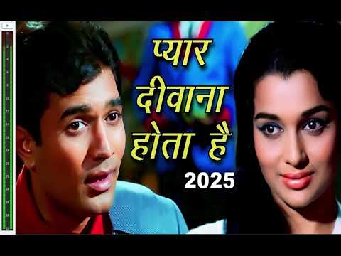 Pyar Deewana Hota Hai 4K Song : Kishore Kumar Classics | Rajesh Khanna | Hindi Romantic-Kati Patang