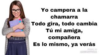 Soy Luna - Sin Fronteras (letra)