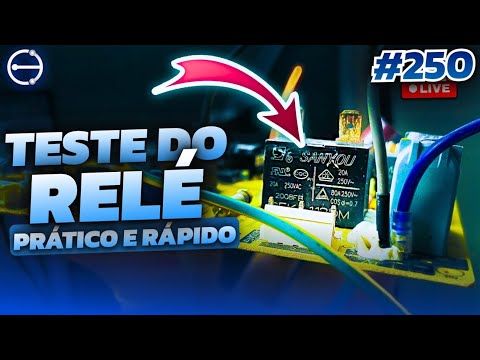 Vídeo: Como TESTAR o RELÉ em placas de Ar-Condicionado - 8 passos