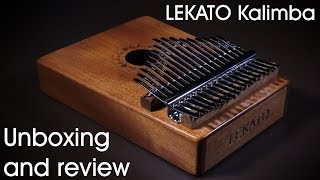Video thumbnail for LEKATO 17 key Kalimba, thumb piano.  Unboxing and review by GCH Guitar Academy