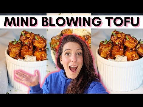 Maple miso glazed tofu / Delicious tofu recipe that will BLOW YOUR MIND / Easy tofu marinade
