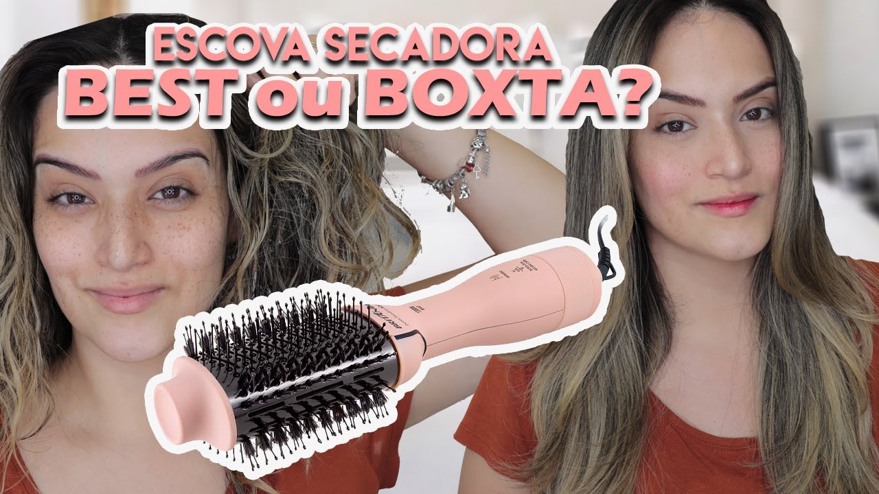 Escova secadora NÃO ROTATIVA, funciona mesmo?