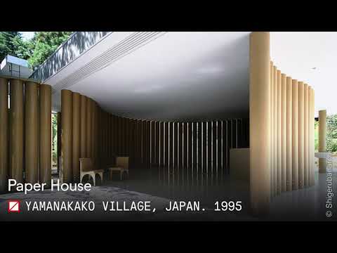 Shigeru Ban: 10 edifícios icônicos