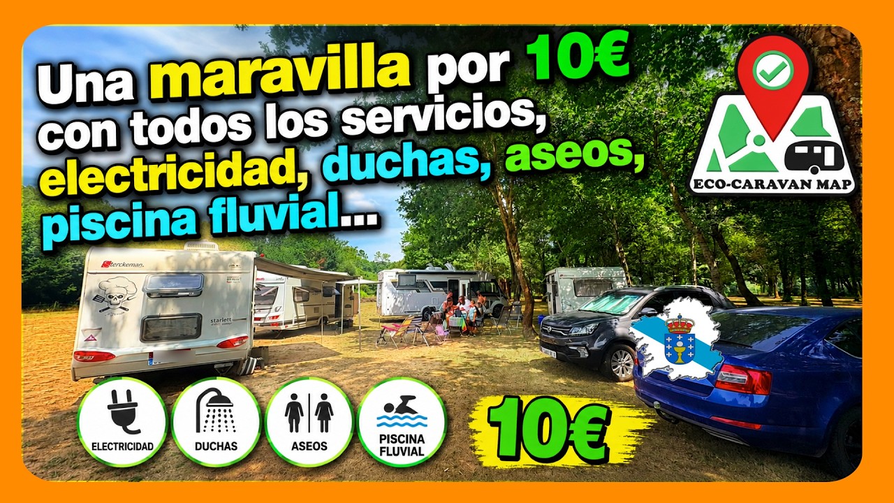 Si vas a GALICIA en CARAVANA obligatorio pasar por aquí