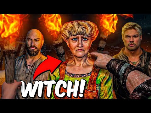 I Started a WITCH HUNT in Skyrim AI